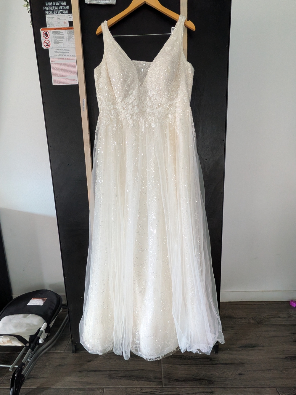 Gala Signature Ivory Sparkle A-Line Women's Wedding Dress